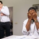 Conflict Management - Man in White Dress Shirt Covering His Face