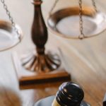Scaling Your Business - Judges desk with gavel and scales